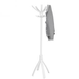 Alba Coat stand Cafe 10 Pegs White Wood