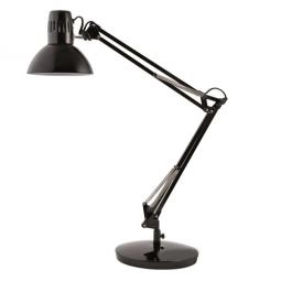 Alba Architecte Desk Lamp Black UK Plug