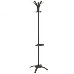 Alba Coat Stand Cleo 10 Pegs Black