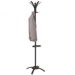 Alba Coat Stand Cleo 10 Pegs Black