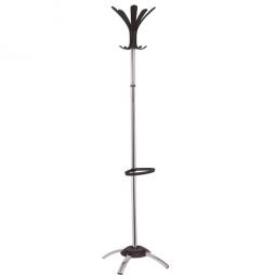 Alba Coat Stand Cleo 10 Pegs Chrome