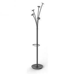 Alba Coat Stand Festival 5 Pegs Black
