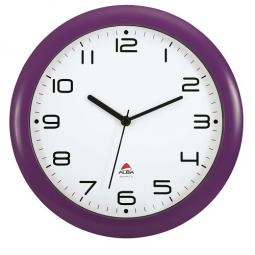 Alba HORNEW Quartz Silent Wall Clock 30cm Purple