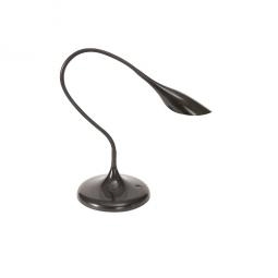 Alba Led Arum Desk Lamp Black UK Plug