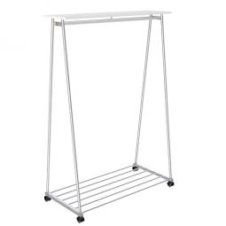 Alba Oslo Mobile Garment Rack and 6 Hangers 