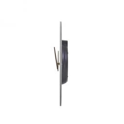 Alba Wall Clock HORMILENA Soft Grey and Wood 30cm